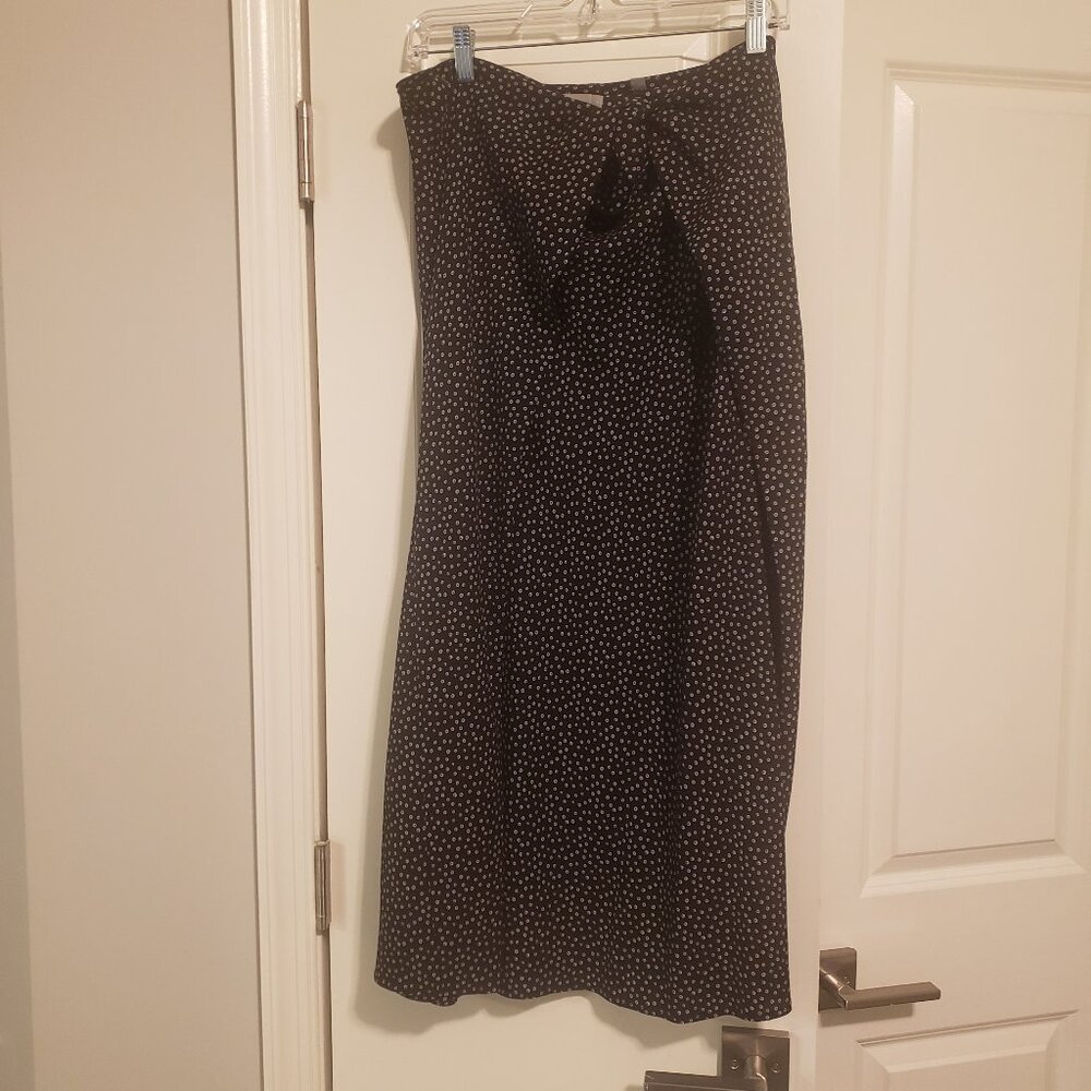 Vince Tie Front maxi Skirt